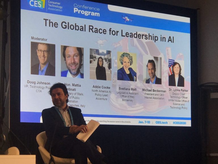 CES2020, The Global Race for Leadership in AI