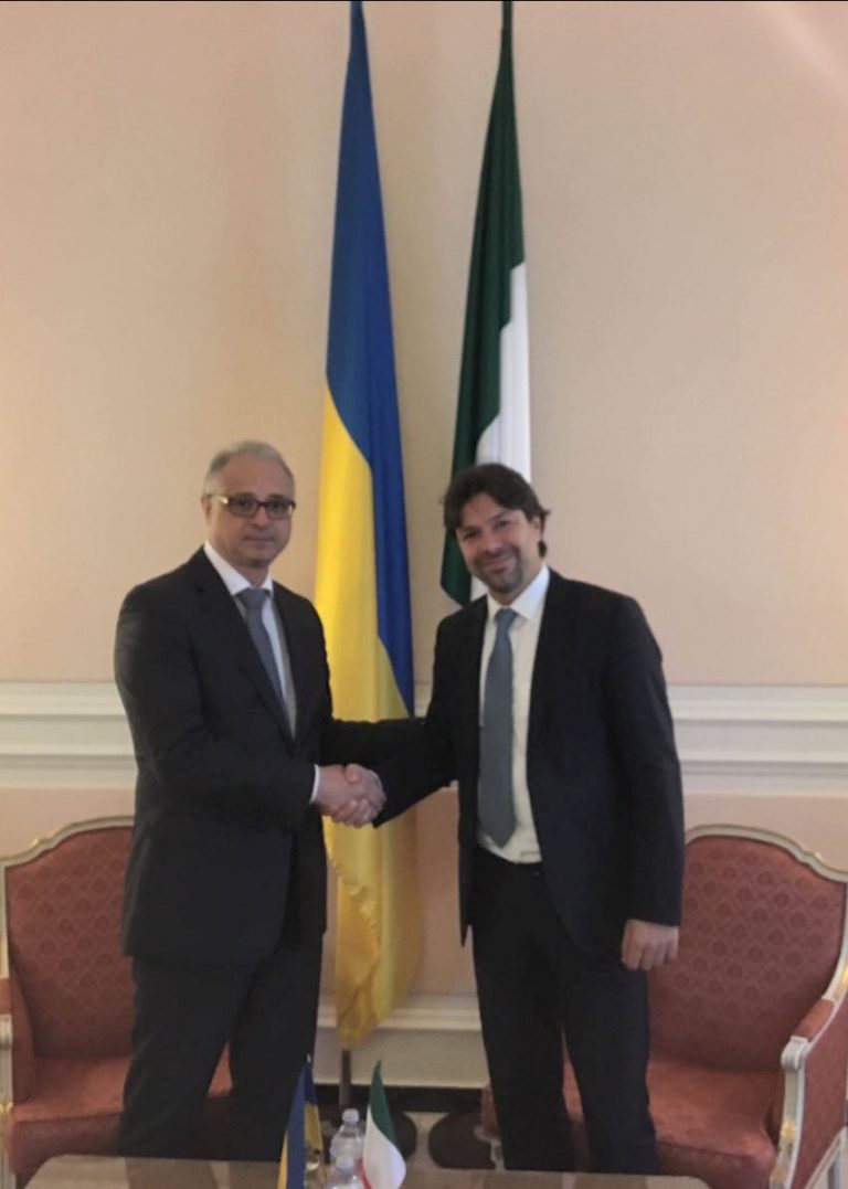 Incontro con Ambasciatore Ucraino