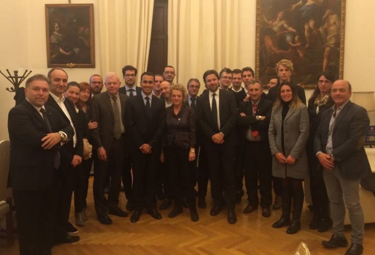 Apindustria Vicenza in Parlamento: con Fantinati e Di Maio per discutere i problemi delle imprese